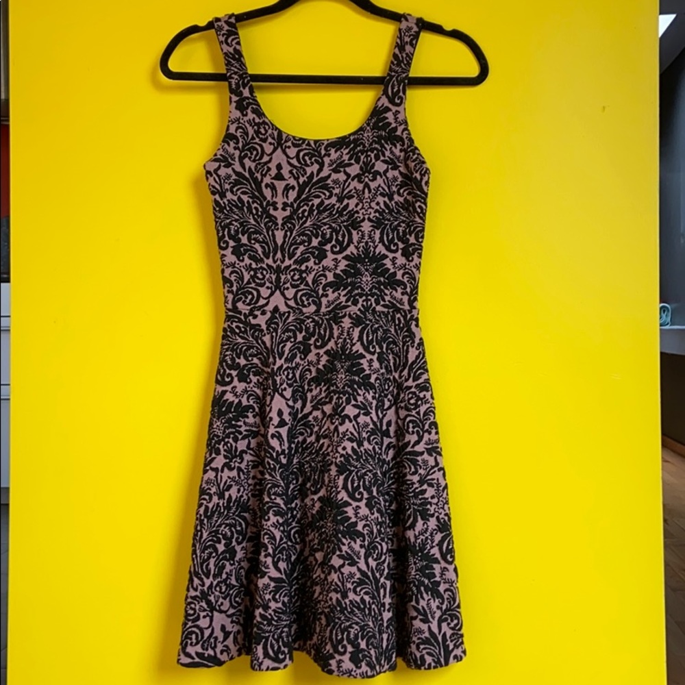 Bar 111 Black & Pink Tea Dress